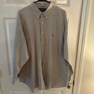RALPH LAUREN POLO Men’s Button Down Long Sleeve Shirt